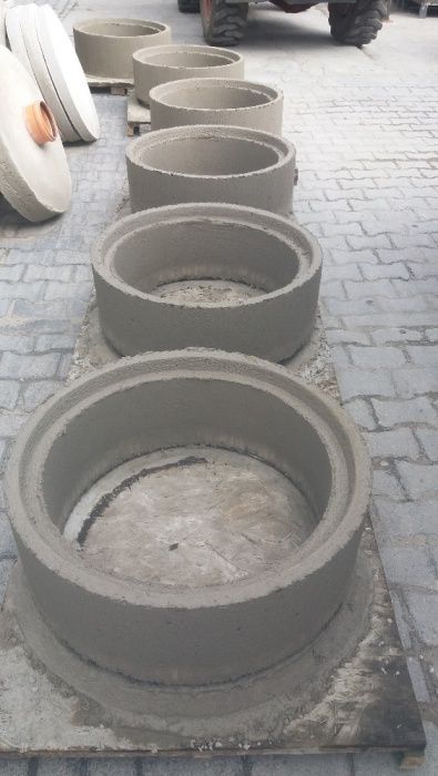 Kręgi betonowe fi 600 wysokość 25 cm