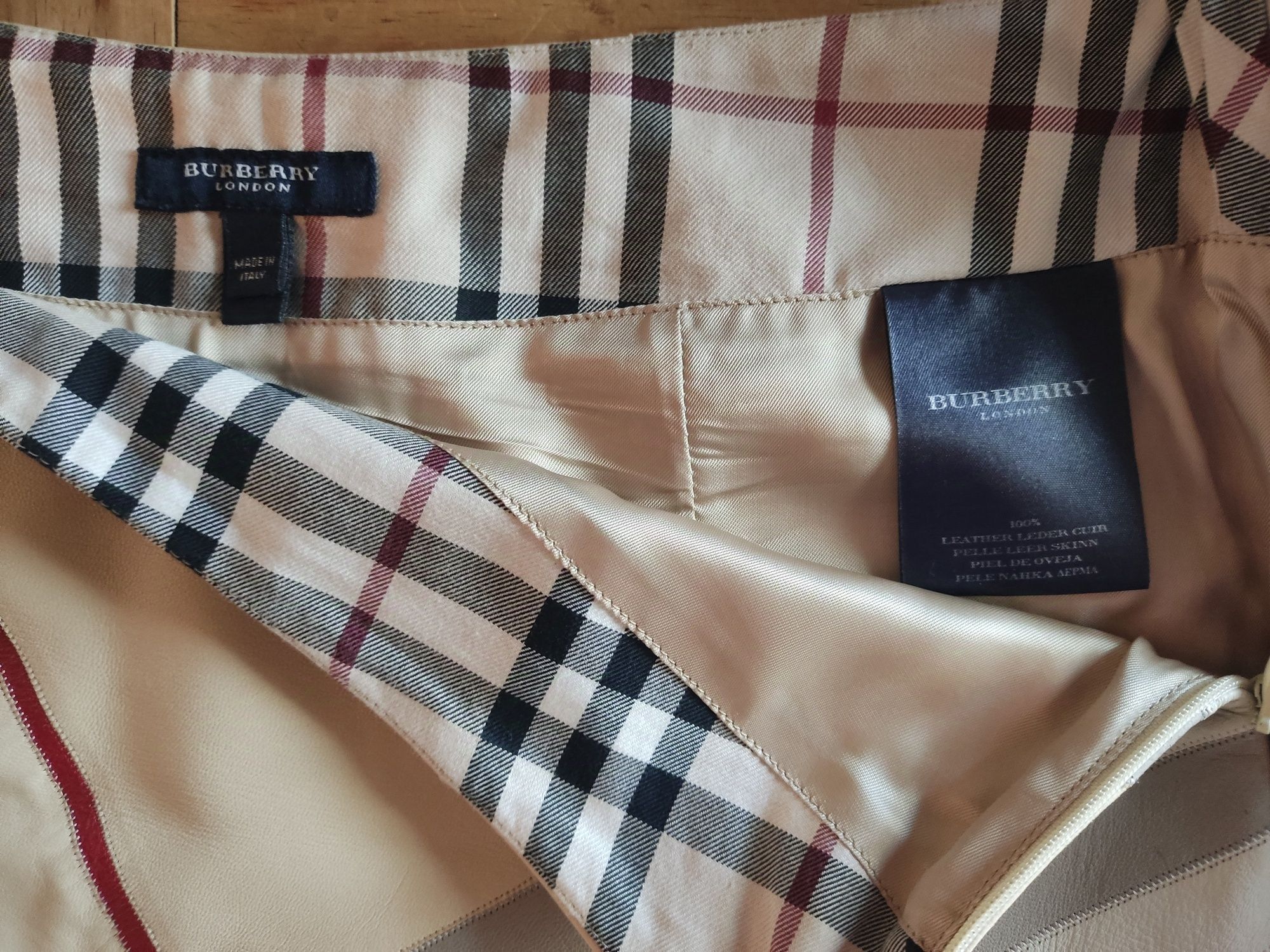 Saia Cabedal Burberry M 38