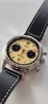 Chronograf mechaniczny Sugess Chrono Heritage, Vintage Panda