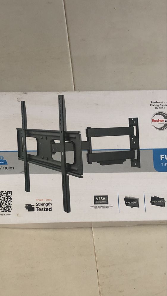 Suporte de TV com braço articulado