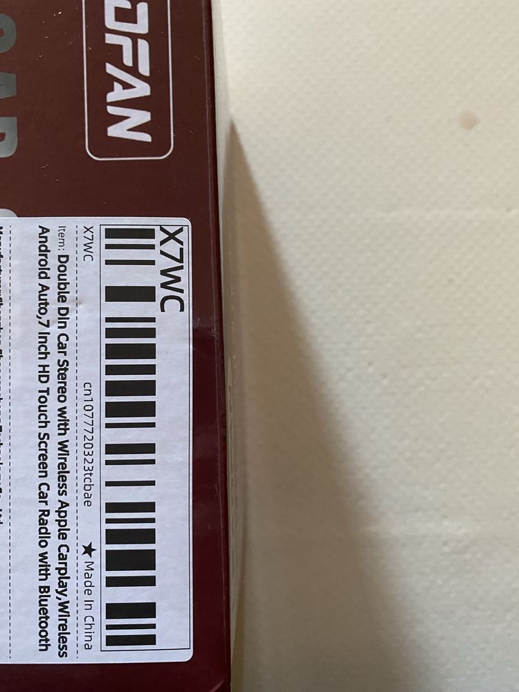 radio para carro novo