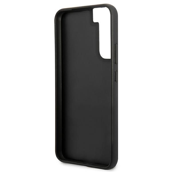 Guess GUHCS22SG4GFGR S22 S901szary/grey hard case 4G Metal Gold Logo