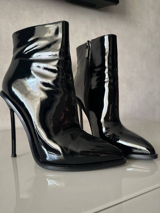 Жіночі ботильйони з натуральної м’якої шкіри 37 розмір