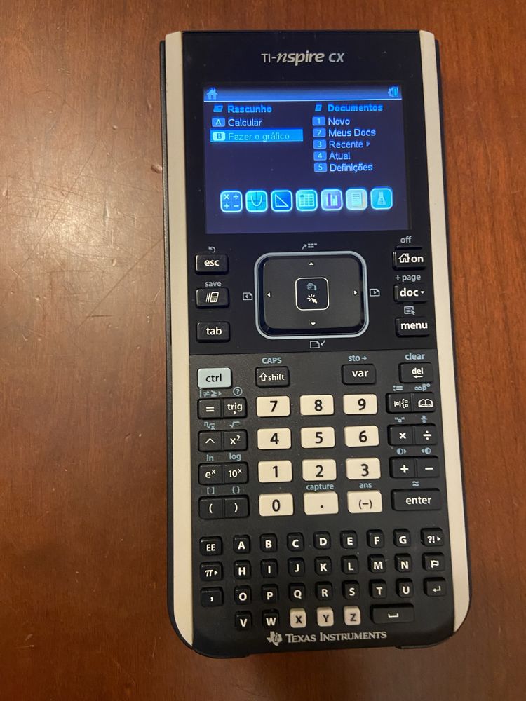 Máquina Grafica  TI-nspire cx