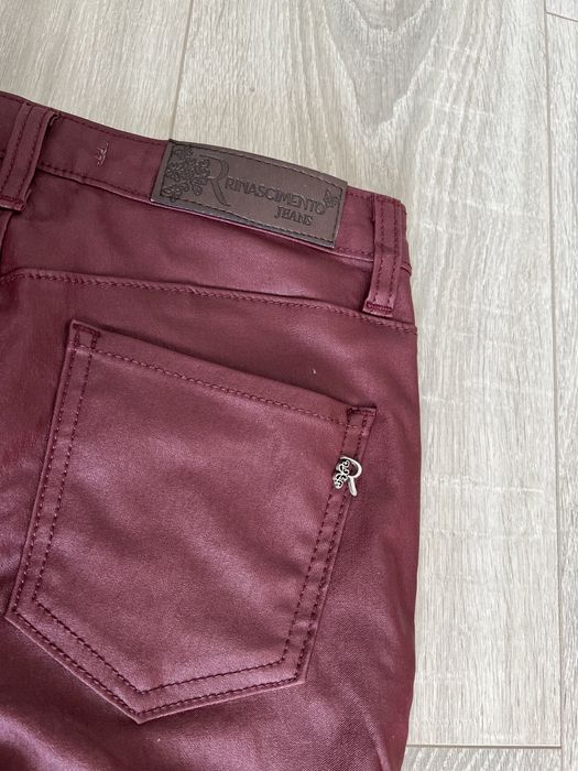 Кожаные джинсы леггинсы джегинсы s эко кожа