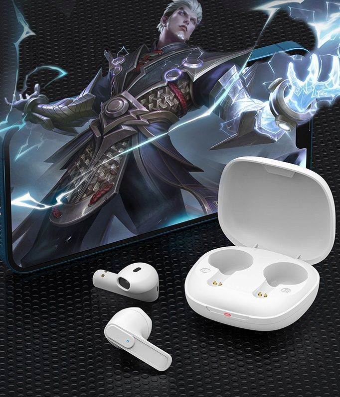 Słuchawki Douszne Bezprzewodowe Bluetooth 5.0 Hi-Fi Tws + Kabel Usb C