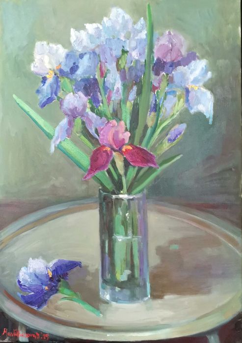 Продам картину "Іриси"
