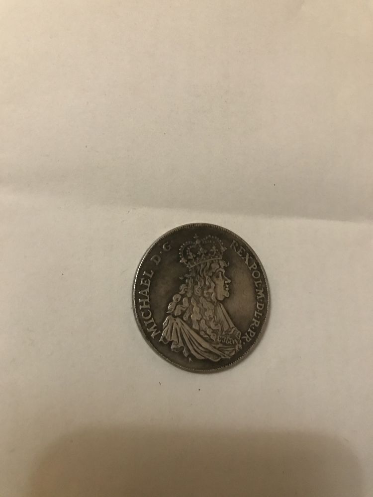 Древняя монета 1671 год старовинна монета медаль