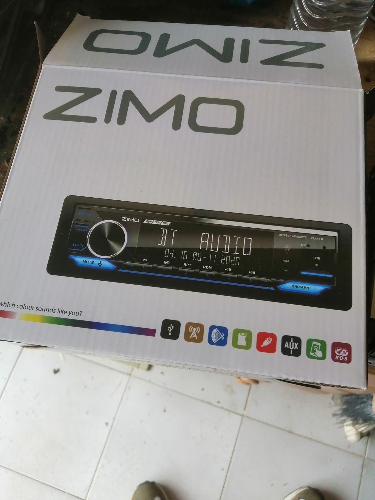 Radio novo com blutu