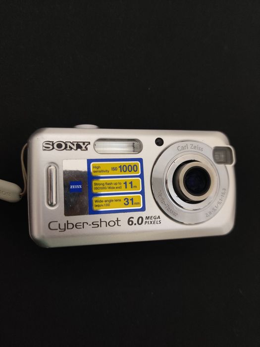 Sony Cyber-shot DSC-S600 Silver Вінтажна Мильниця фотоапарат