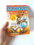 Livro Revista BD Disney Pato Donald Número 125 Coleção Antiga Vintage
