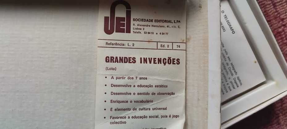 Jogo Antigo SEL: Grandes Invenções