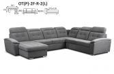 Modułowy narożnik Comforto z elekryczną funkcją do wypoczynku