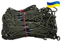 Антидронова штора сітка 6х3м для захисту Паракорд 6мм Зелений