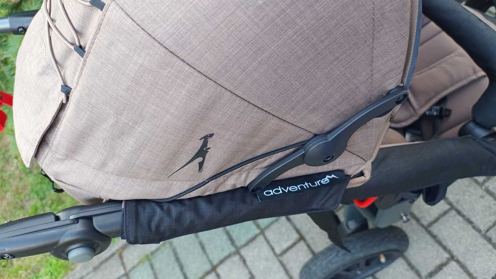 Wózek bliźniaczy TFK Adventure podwójny twin + gratis
