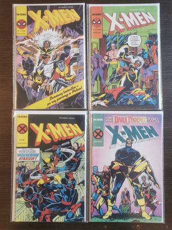 X-Men TM Semic komplet 53 zeszyty stan BDB + Mega Marvel XMen x4