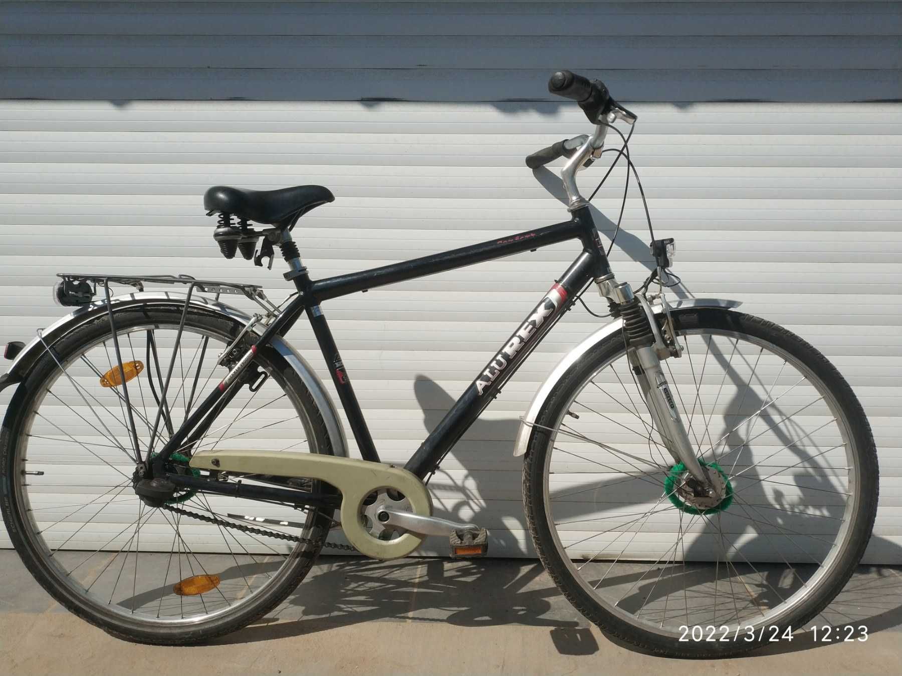 велосипед алюминиевый  дорожный Alu Rex 28 Shimano Acera Германия