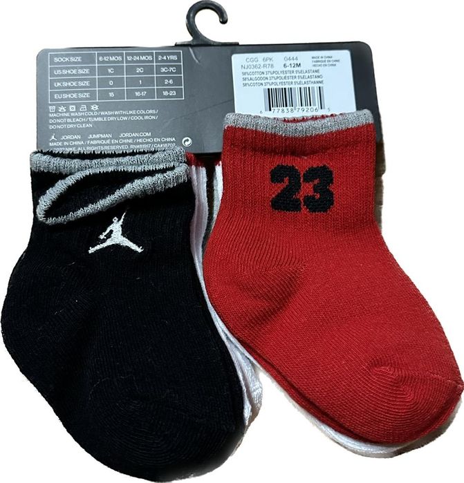 Skarpetki JORDAN 6-12 miesięcy