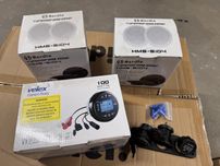 Zestaw audio do motorówki / łodzi – nowy, kompletny, nigdy nieużywany