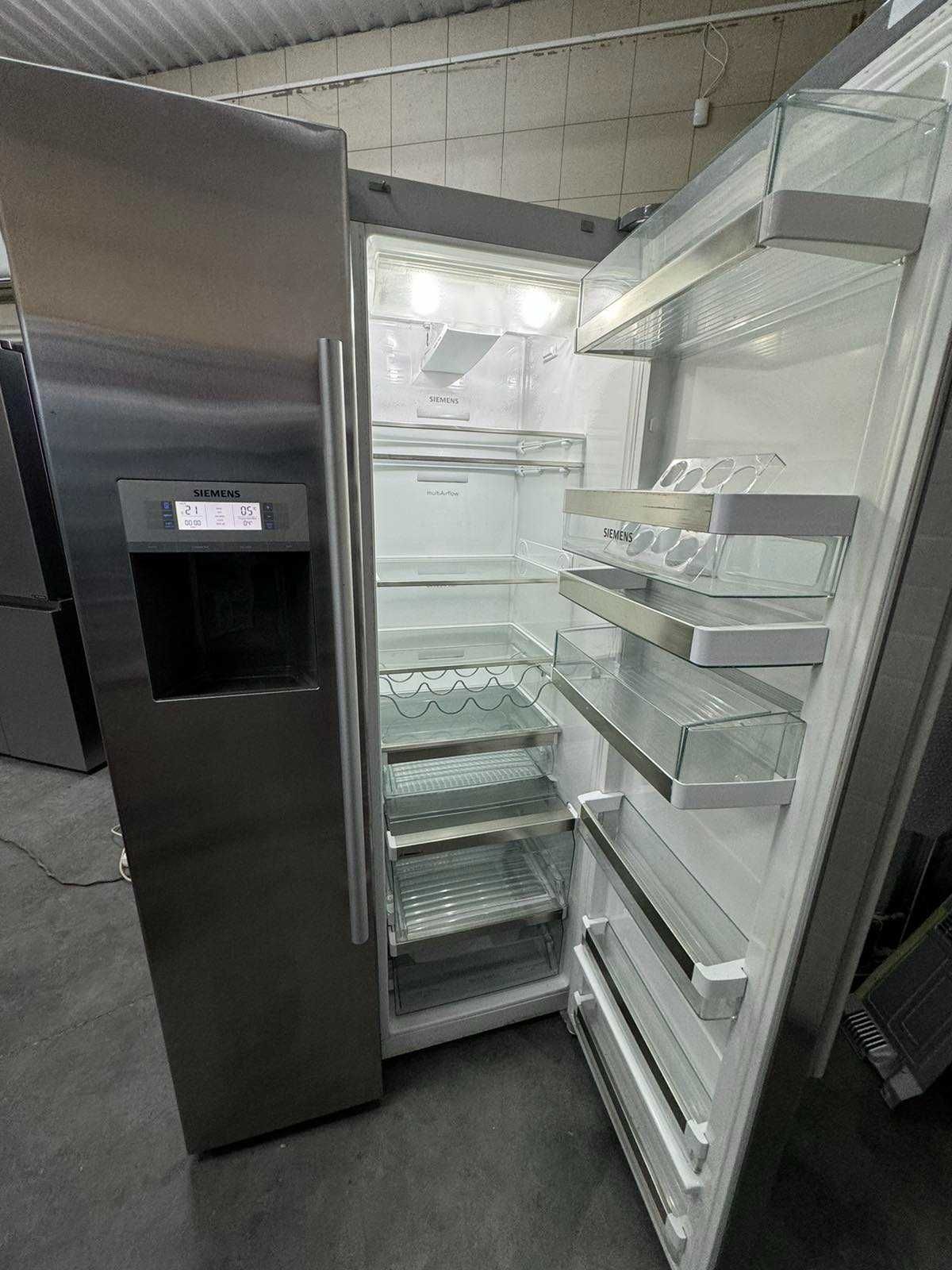 Холодильник Siemens side by side сайд бай сайд двухдверний Німеччина