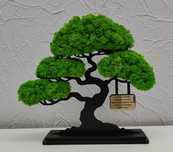 Drzewo bonsai mech 3D stojące Dzień Babci Mamy dow okazja dowolny teks
