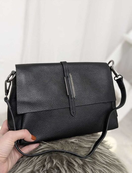 Сумка жіноча шкіряна на 2 ручки