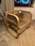 Fotel boho rattan bali duzy design rattanowy plecionka wiedenska