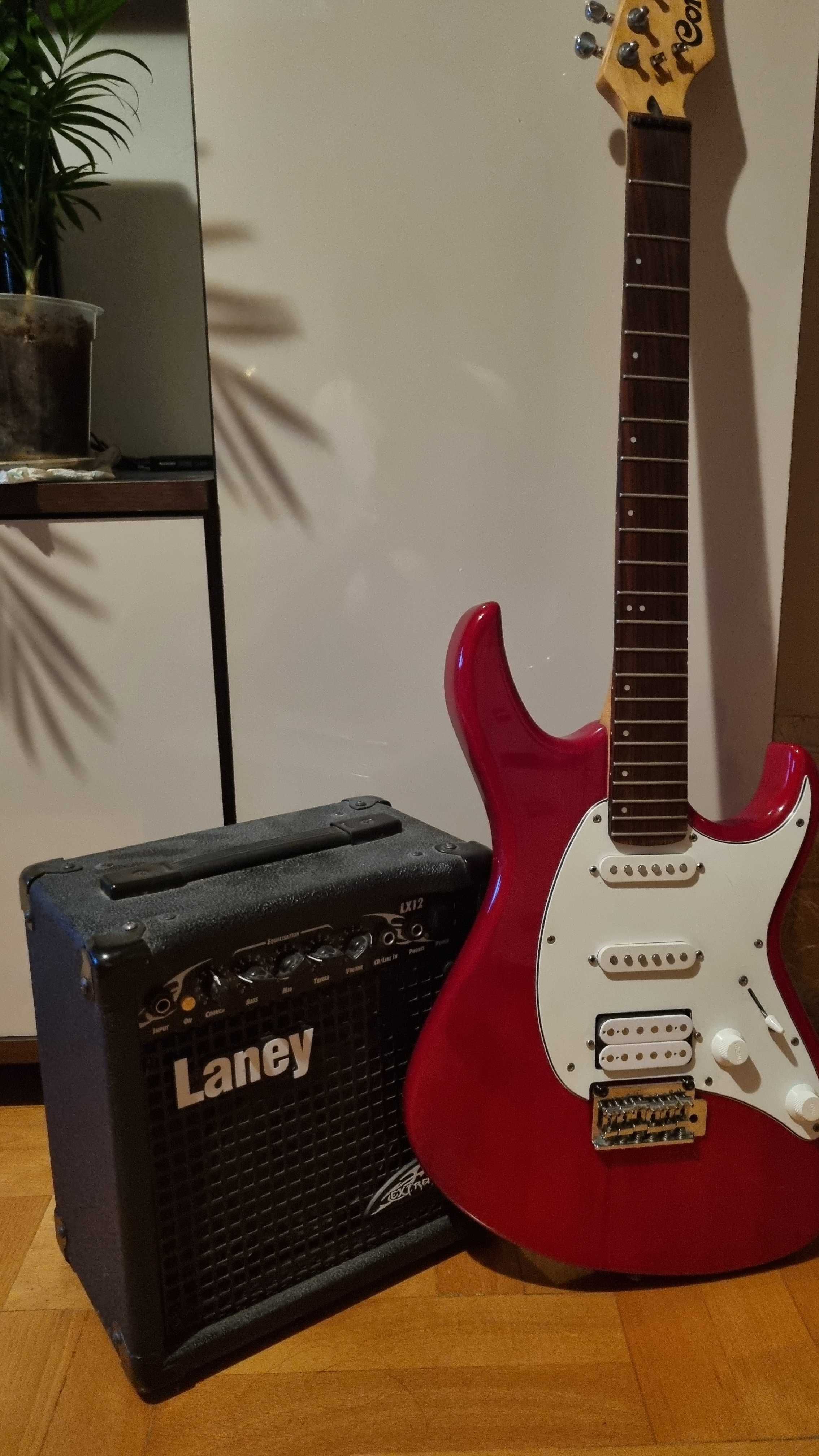 Gitara elektryczna ze wzmacniaczem