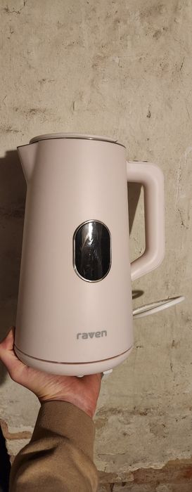 Czajnik raven różowy