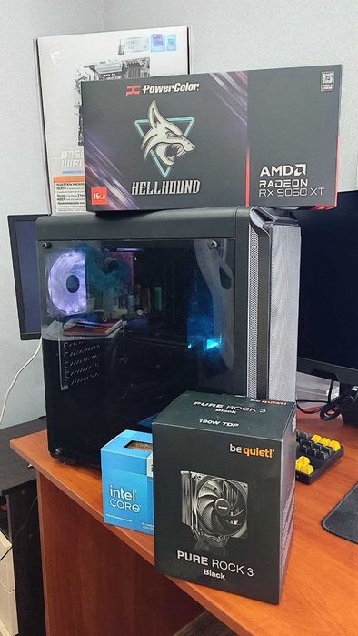 Потужний ігровий ПК (Intel Core i5, Radeon RX 9060 XT, DDR5 64GB)