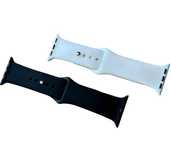 Apple Watch 38/40/41mm 2x Opaska Silikonowa Pasek kod 1802