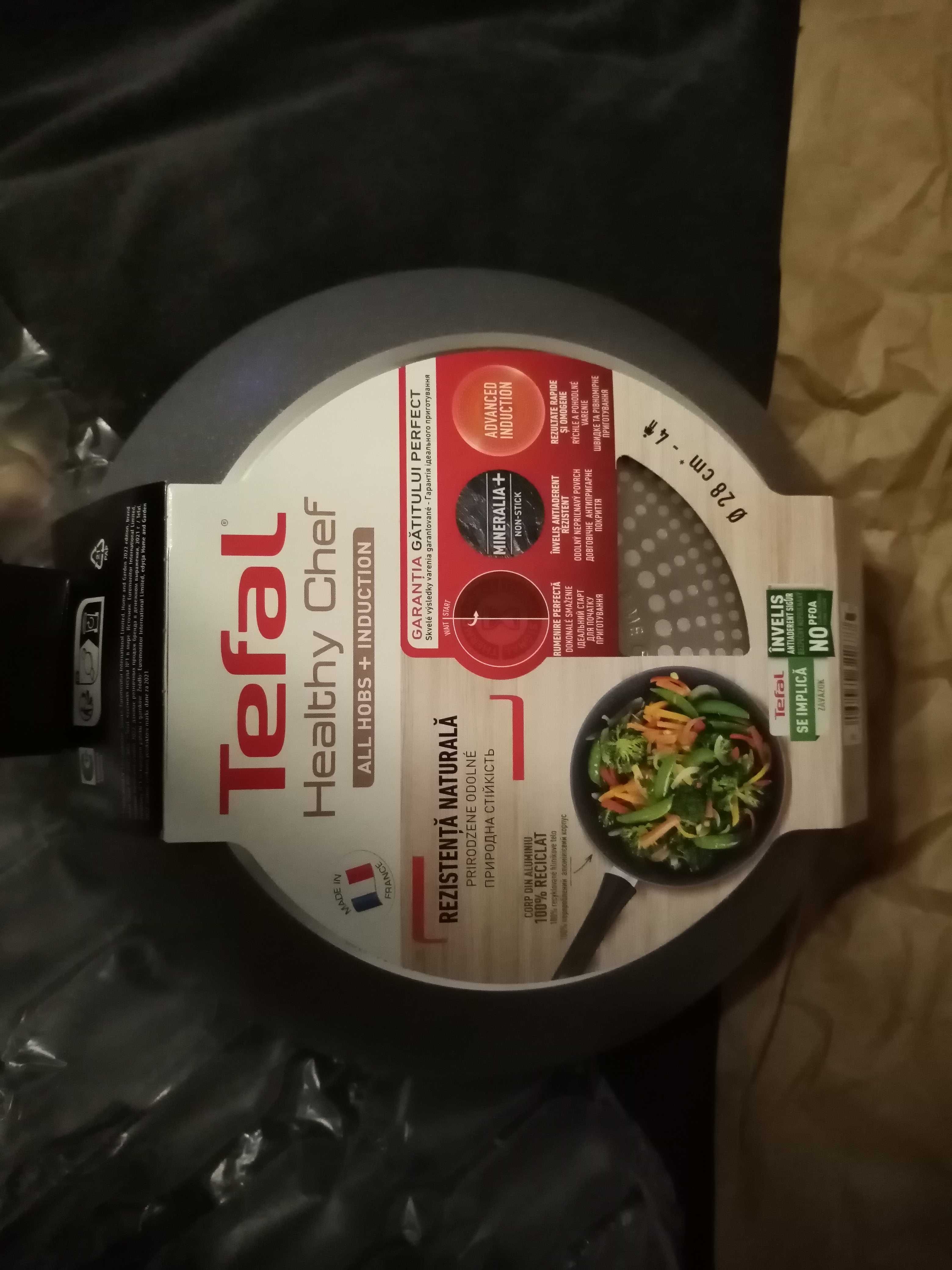 Patelnia WOK Tefal 28 cm nowa