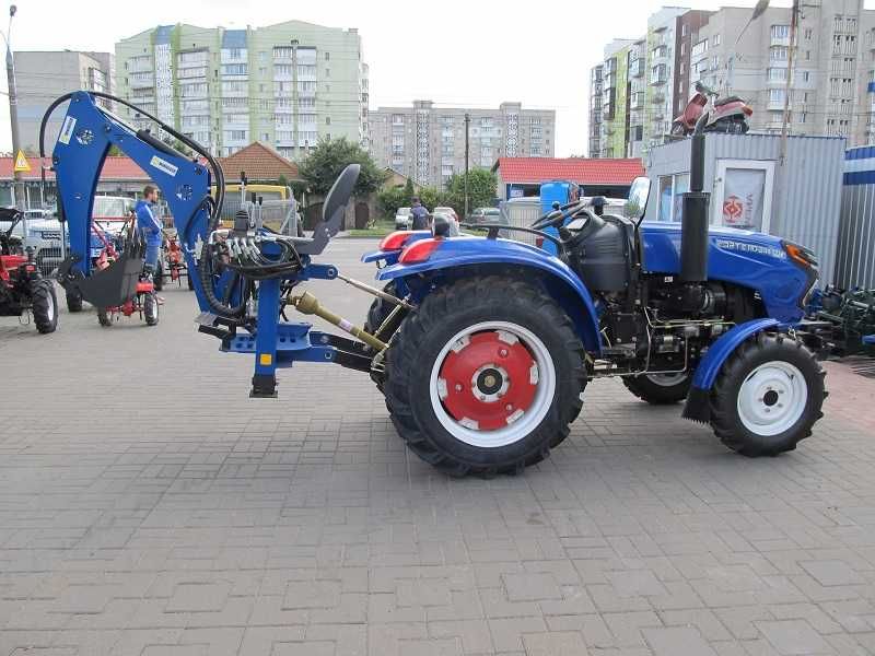 Навісний екскаватор ЕТ-1 minidiger на міні трактор від 20 до 40 к.с.
