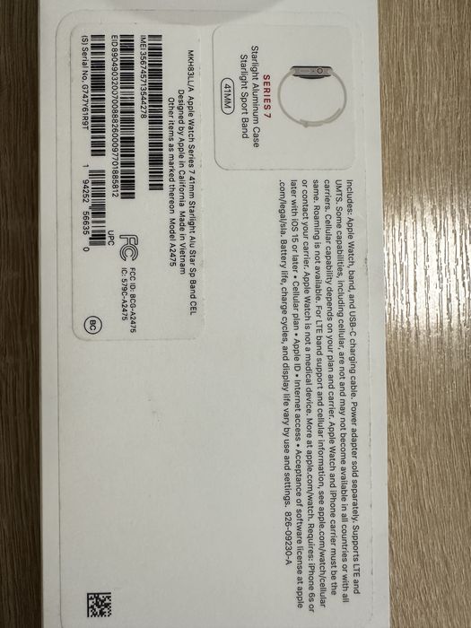 Apple Watch S7 41 mm
