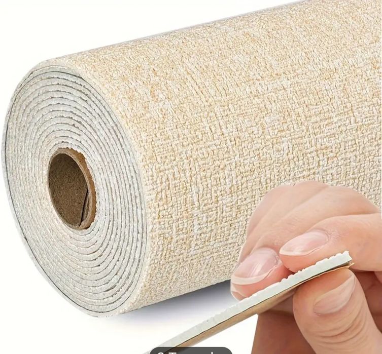 Rolo Papel de parede espuma autoadesivo