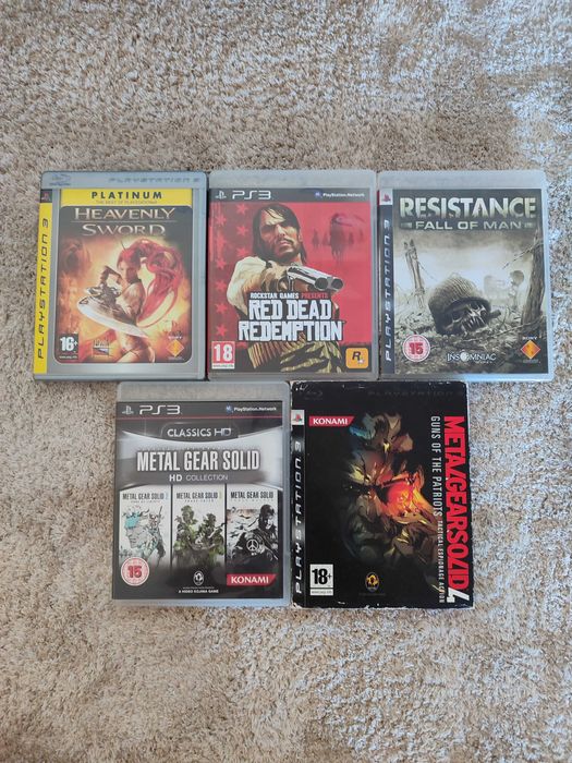 Conjunto PS3 Jogos
