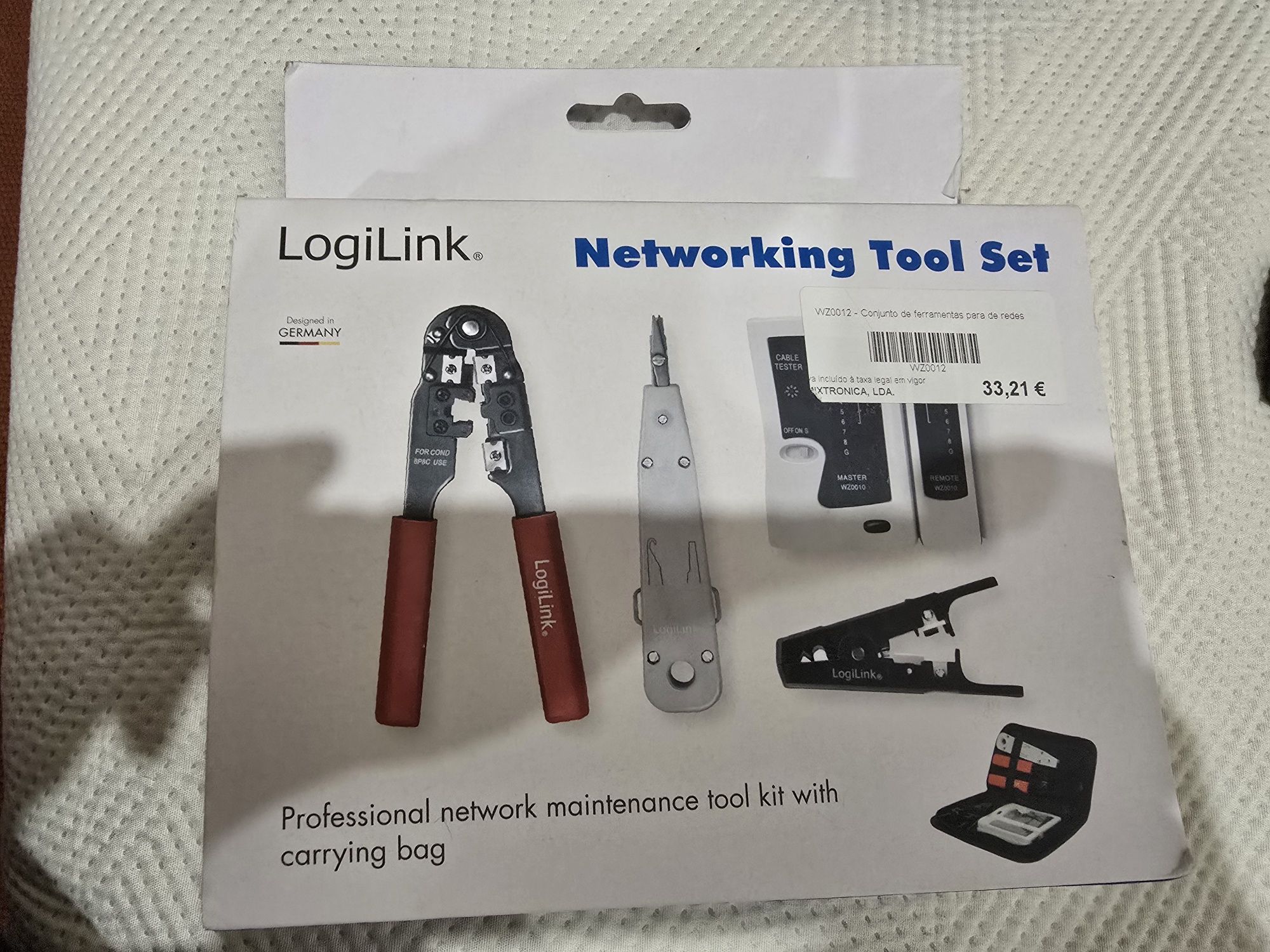 Kit de rede Rj11, Rj12, Rj45