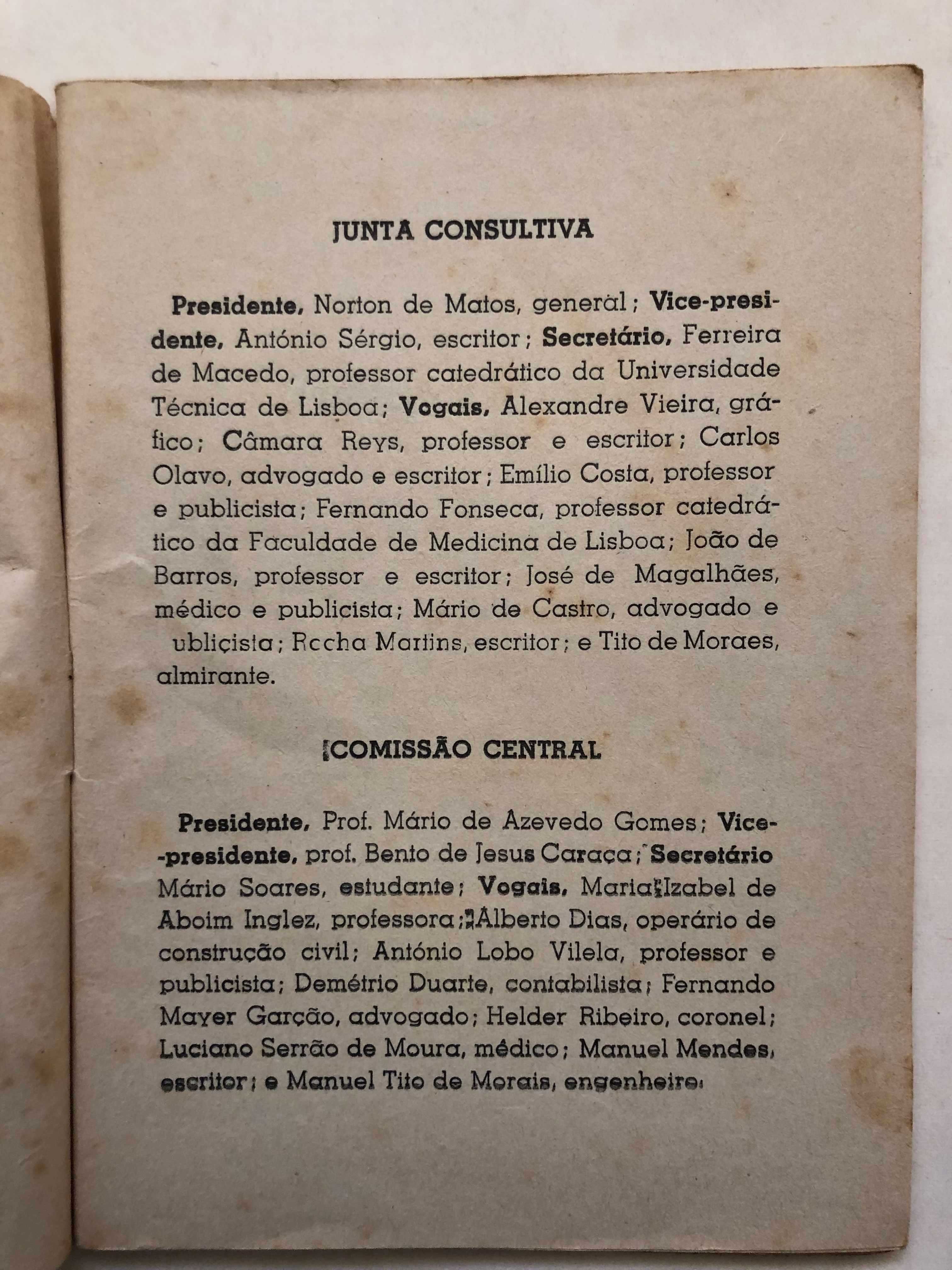 A Sessão de 30 Novembro de 1946 do MUD