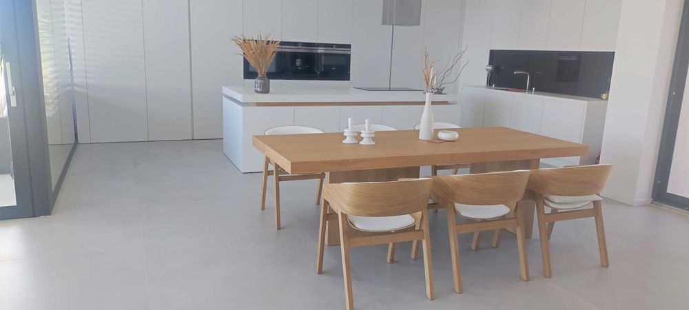 Stół nowoczesny 240x100 prostokątny na dwóch podstawach