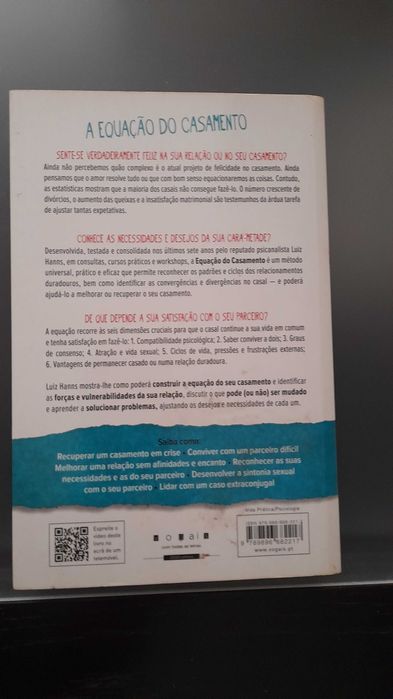Livro A Equação do Casamento Capa Mole
