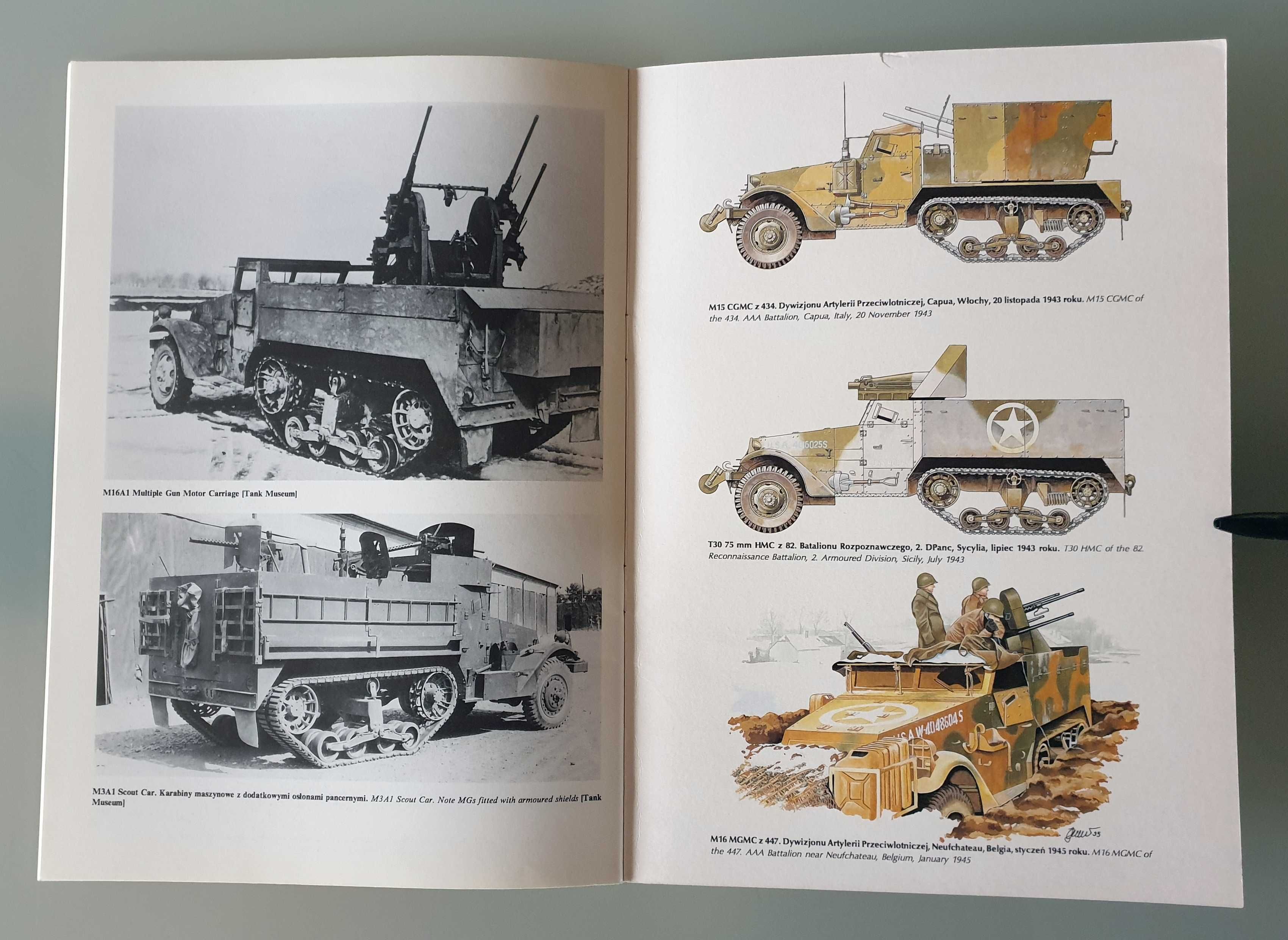 Militaria, monografia nr 25 - Half-Track, Janusz Ledwoch