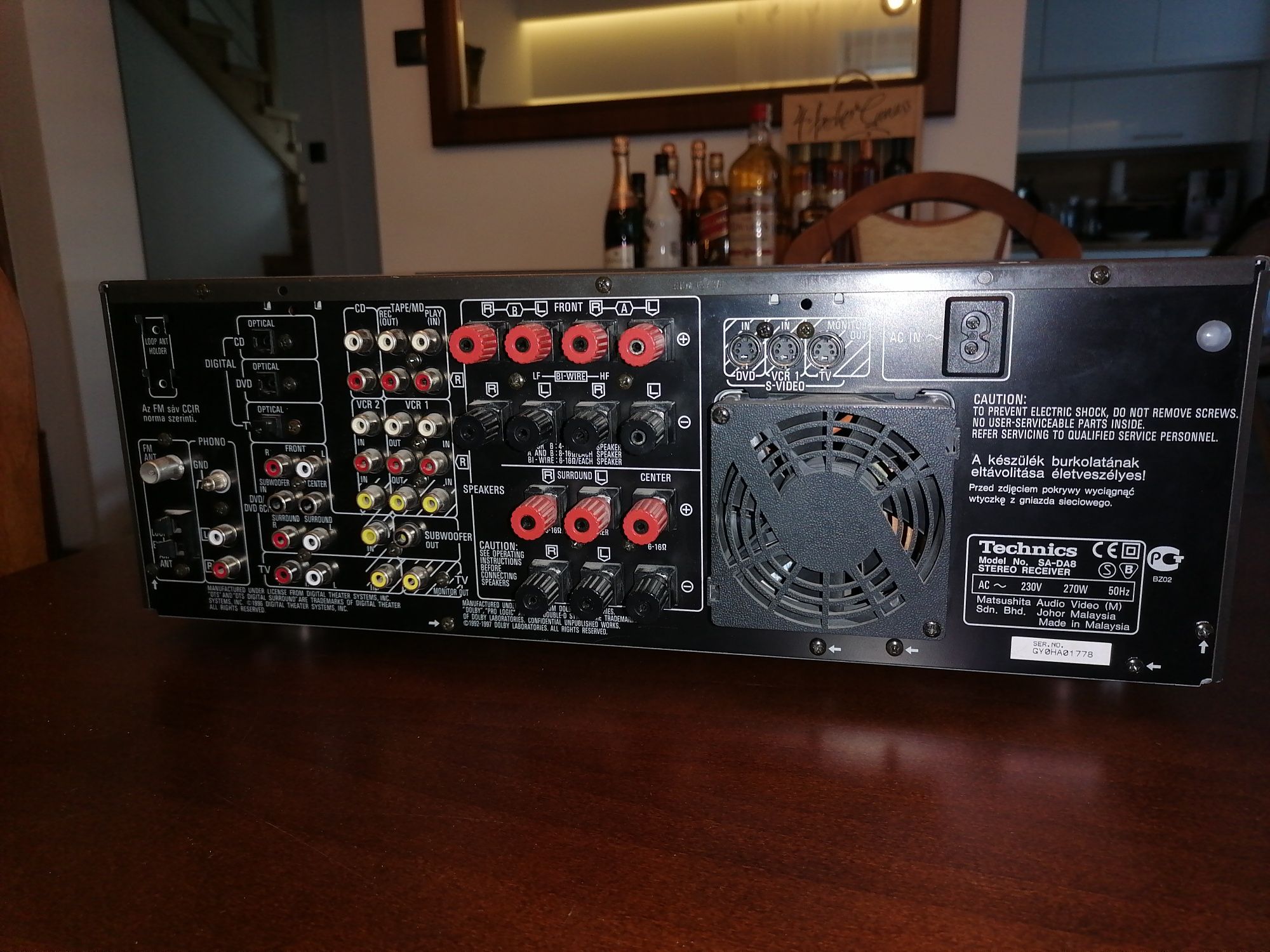 Technics SA-DA8 stereo receiver