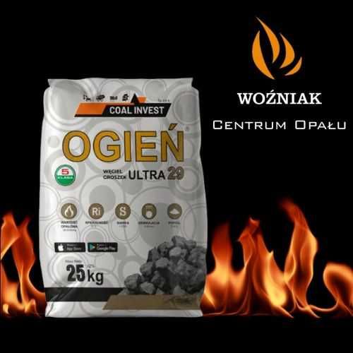 Węgiel Groszek Ogień Ultra 26-29 MJ/kg 1000 kg - 1458 zł
