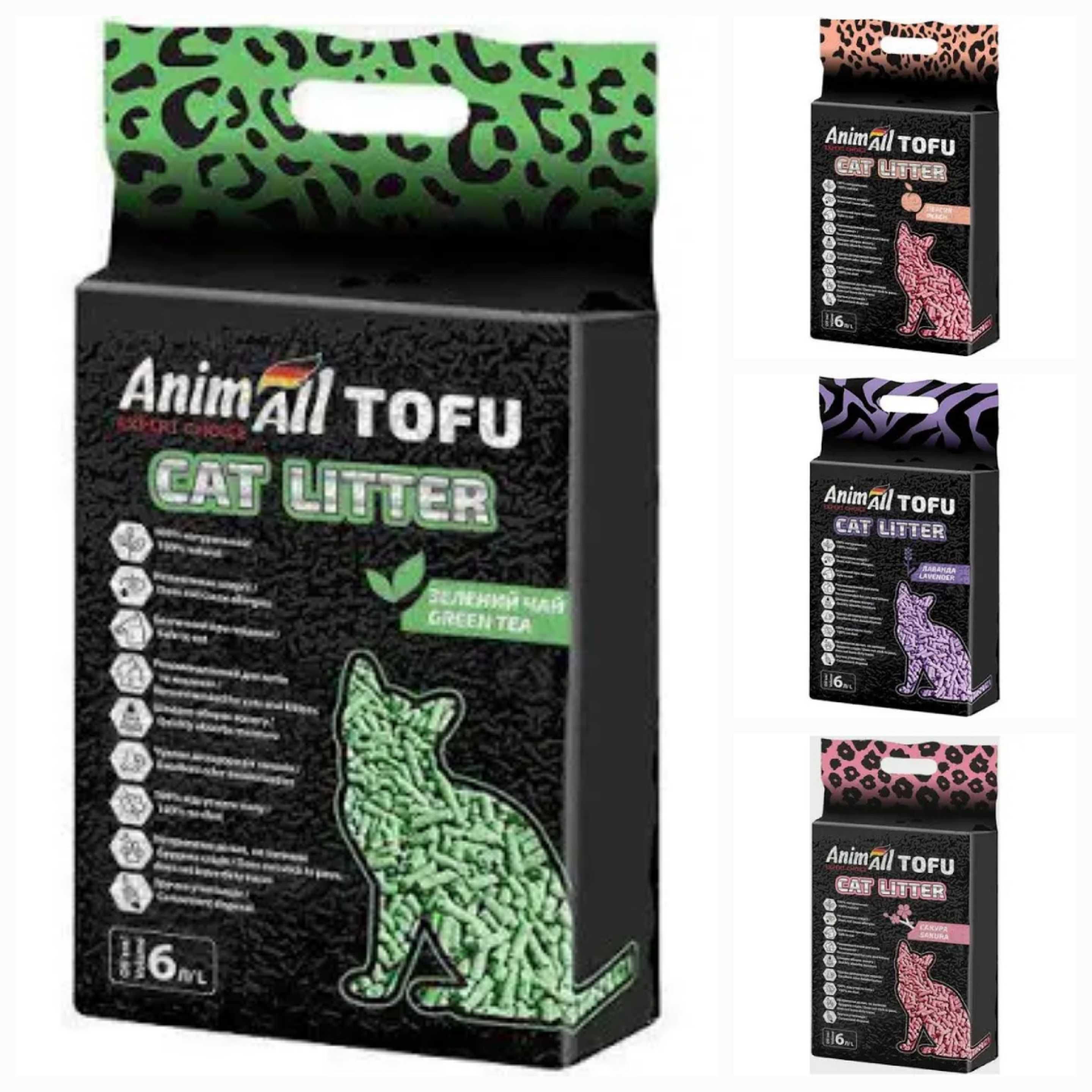 Animall тофу наповнювач для котів