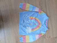 Tęczowy Sweterek dla dziecka 104/110 cm
