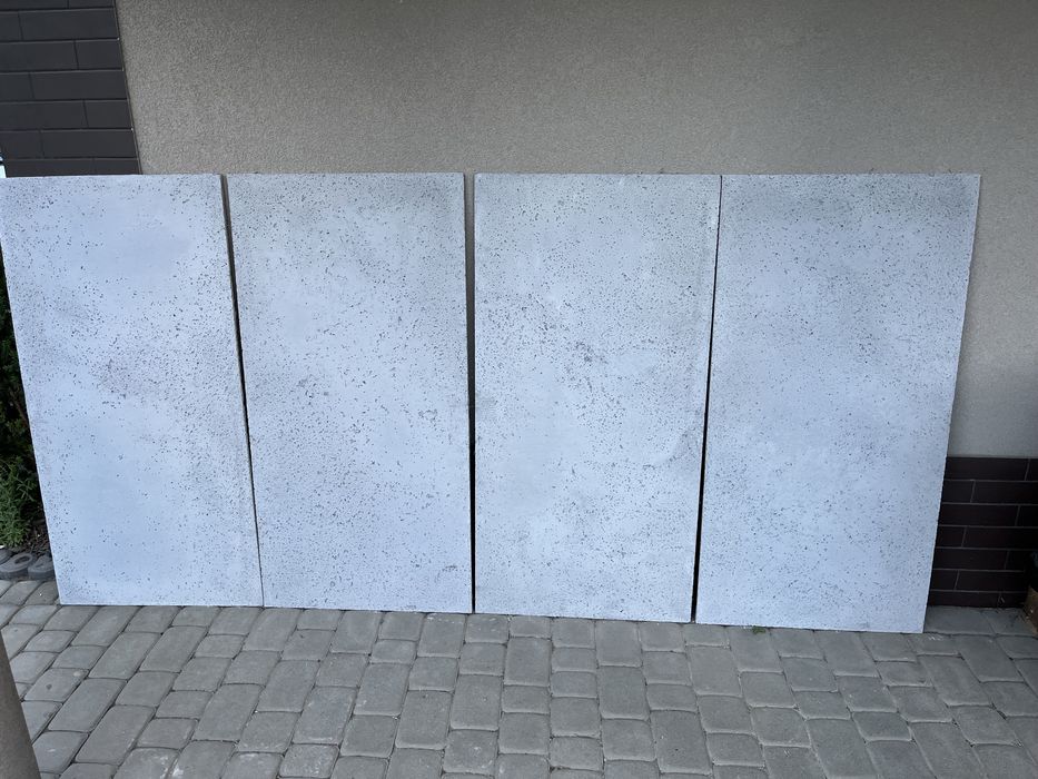 Plyty beton architektoniczny firmy Weneve jasny popiel DS 120x60