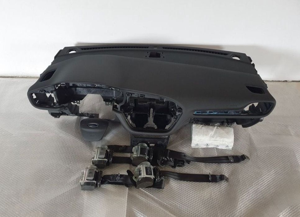 Kit de airbags, tablier e cintos de segurança para Ford Fiesta MK8