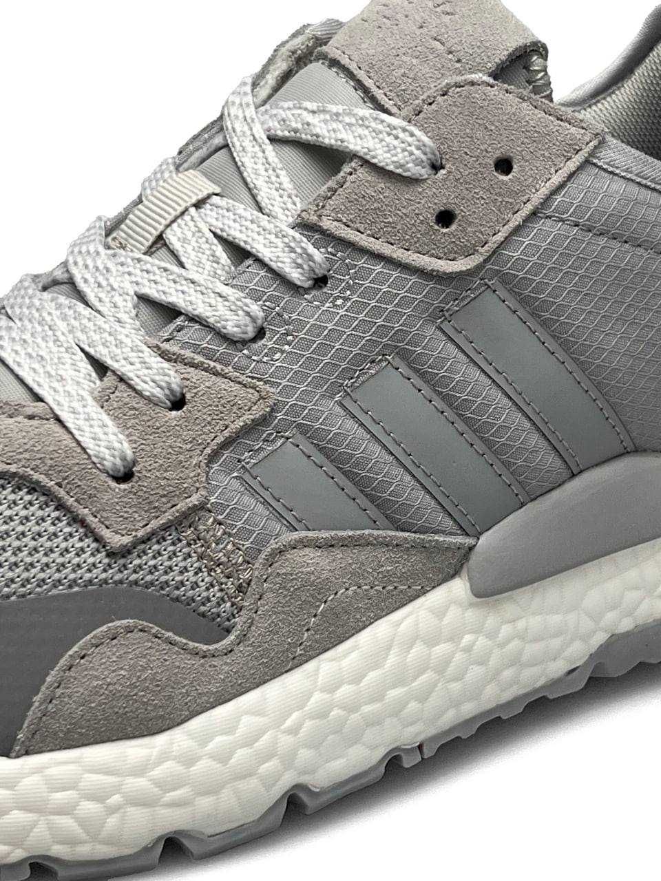 Adidas Nite Jogger Gray кроссовки мужские adidas gray (адидас)