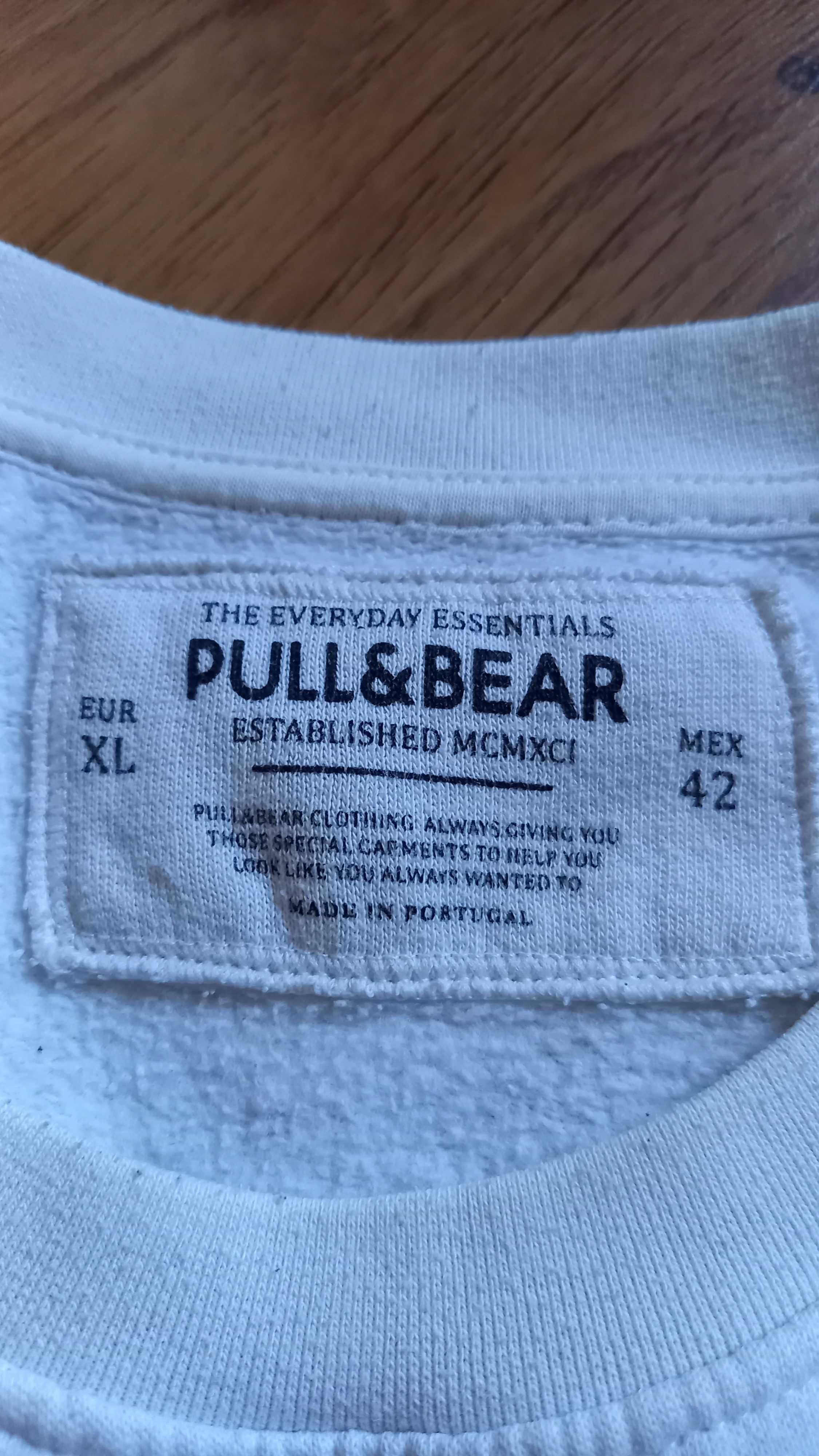 Bluza męska wielokolorowa marki PULL&BEAR