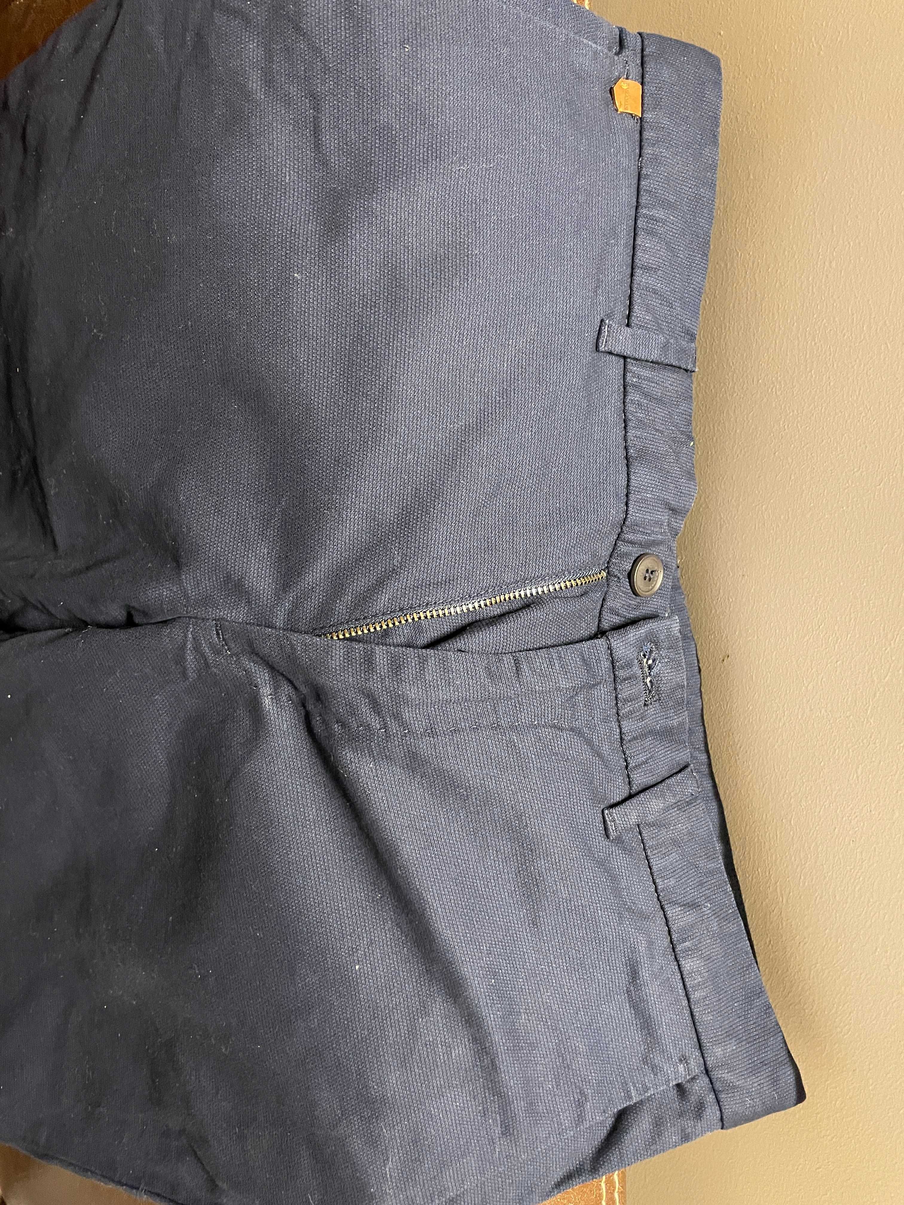 spodnie bawełniane ZARA rozmiar EUR42